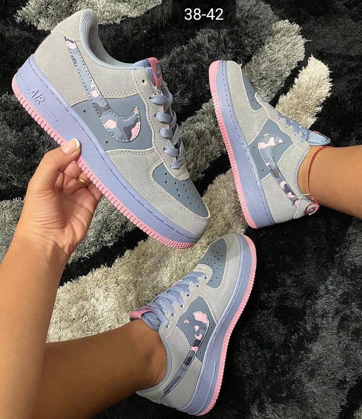 Nike Air Force 1 GS Ashen Slate Elemental Pink