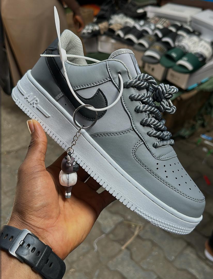 nike air force 1 grey